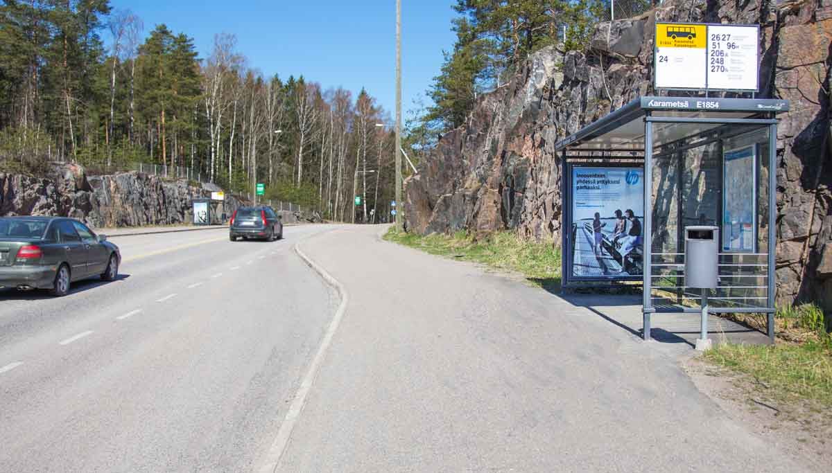 Espoon julkisen liikenteen pysäkkikatosyhteistyömme jatkuu