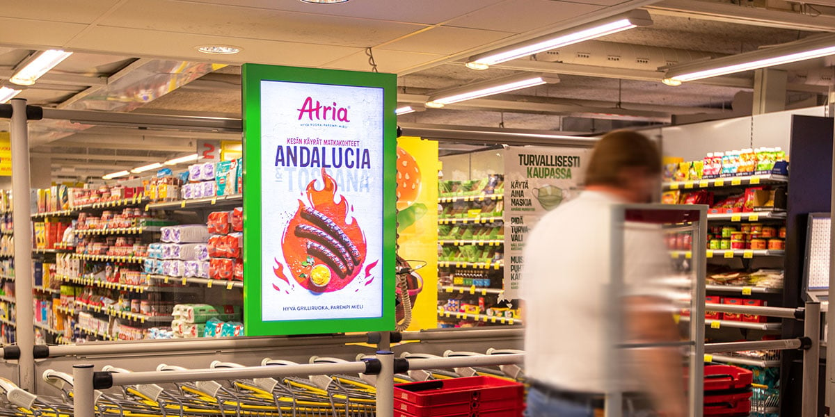 Atria-mainos-Store-Digital-mediapinnassa-Alepassa