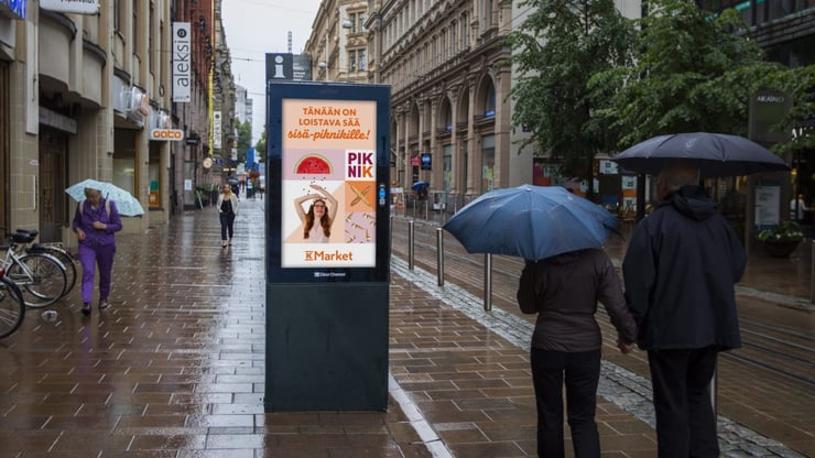K-marketin säädynaaminen kesäkampanja