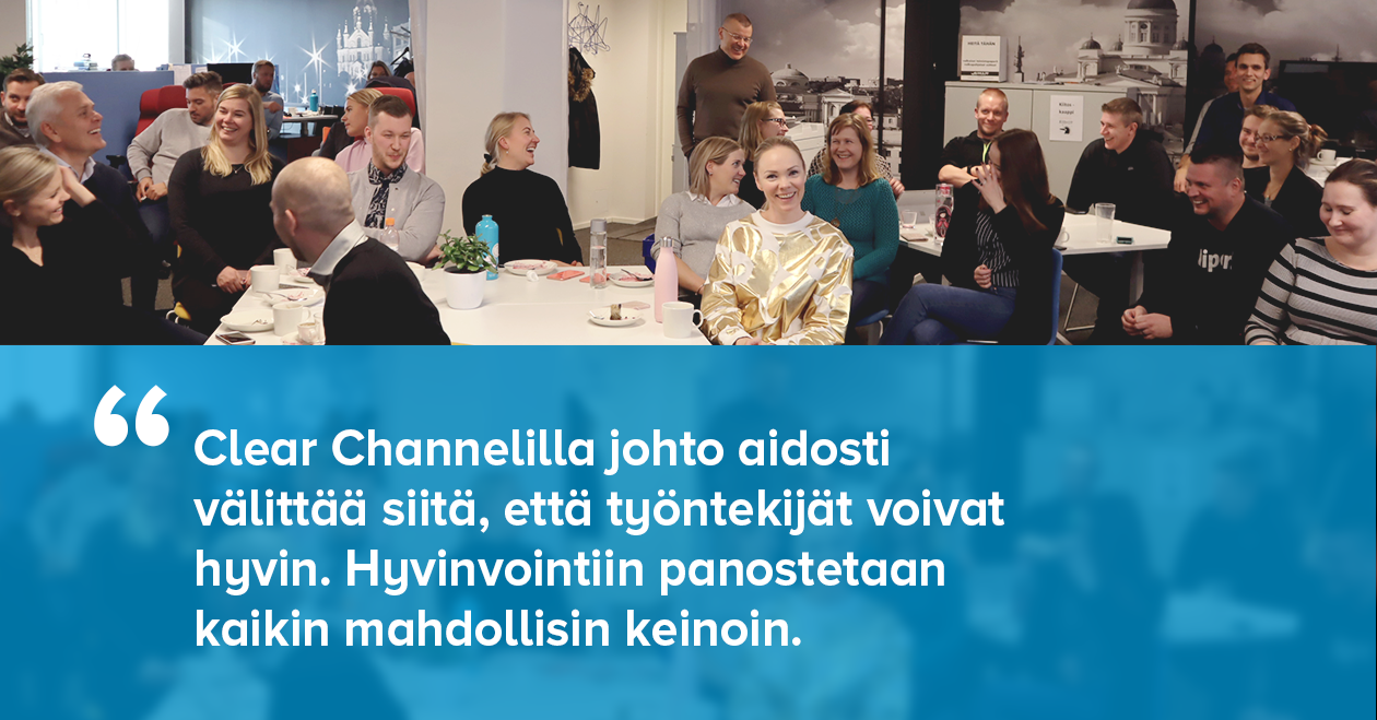 Työhyvinvointia edistetään konkreettisilla teoilla