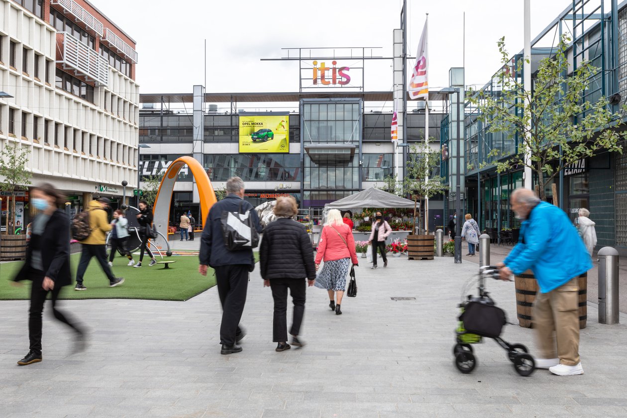 Itis Shopping Wall Tallinnanaukio