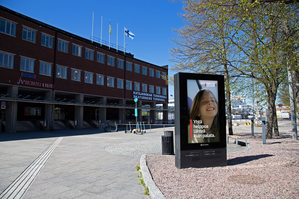 Ports - Katajanokka Digital Vertical Screens