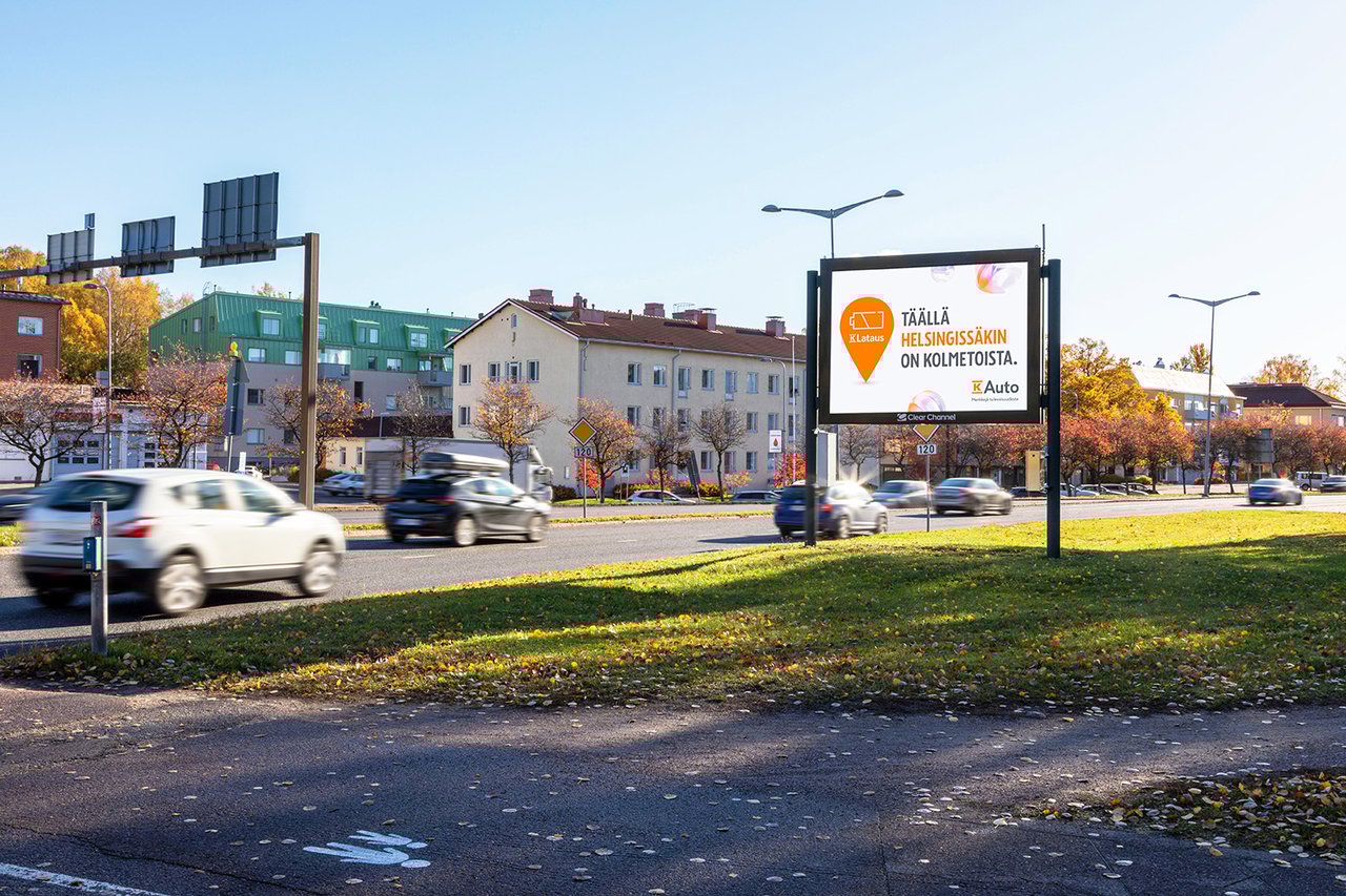 Digitaalinen ulkomainos - Panorama