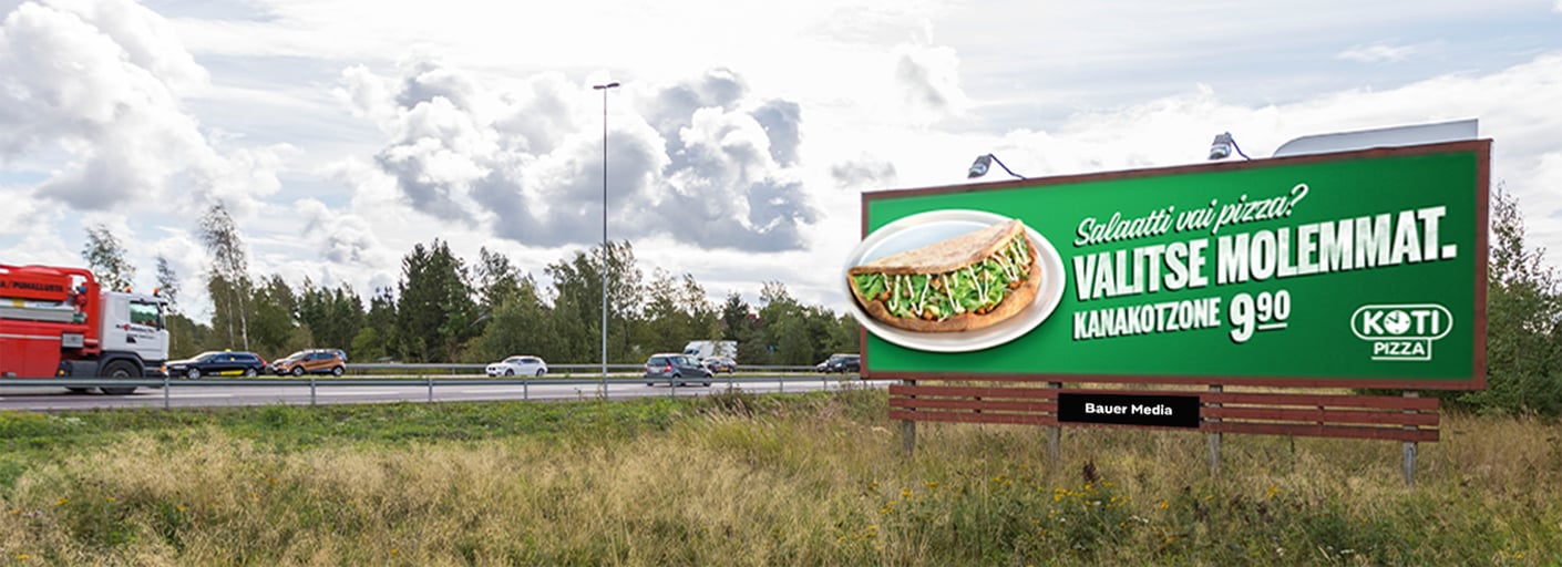 Kotipizzan herkullinen Jättitaulu-kampanja houkutteli Kotzonen ääreen