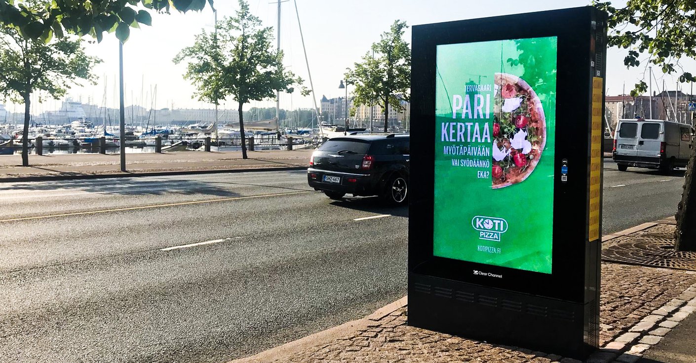 Kotipizza puhutteli hyperlokaaleilla viesteillä