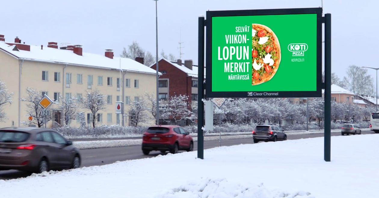 Kotipizza tunnistaa ulkomainonnan roolin yhä tarkemmin