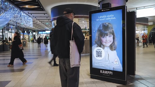 Ronald McDonald House's interactive outdoor advertising multiplied donations