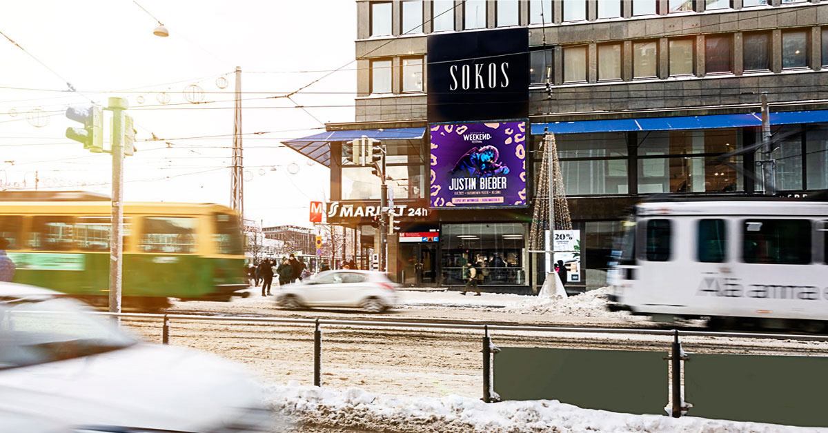 Upea ja tavoittava Sokos Helsinki - Shopping Wall 360