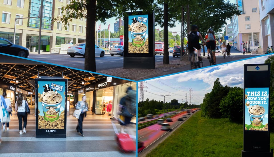 City Digital -uutuuksia ja vaikuttavia isoja mainospintoja