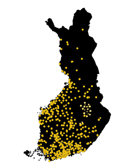 Clear Channelin yli 45-tuumaisten mainospintojen digitaalinen mainosverkosto