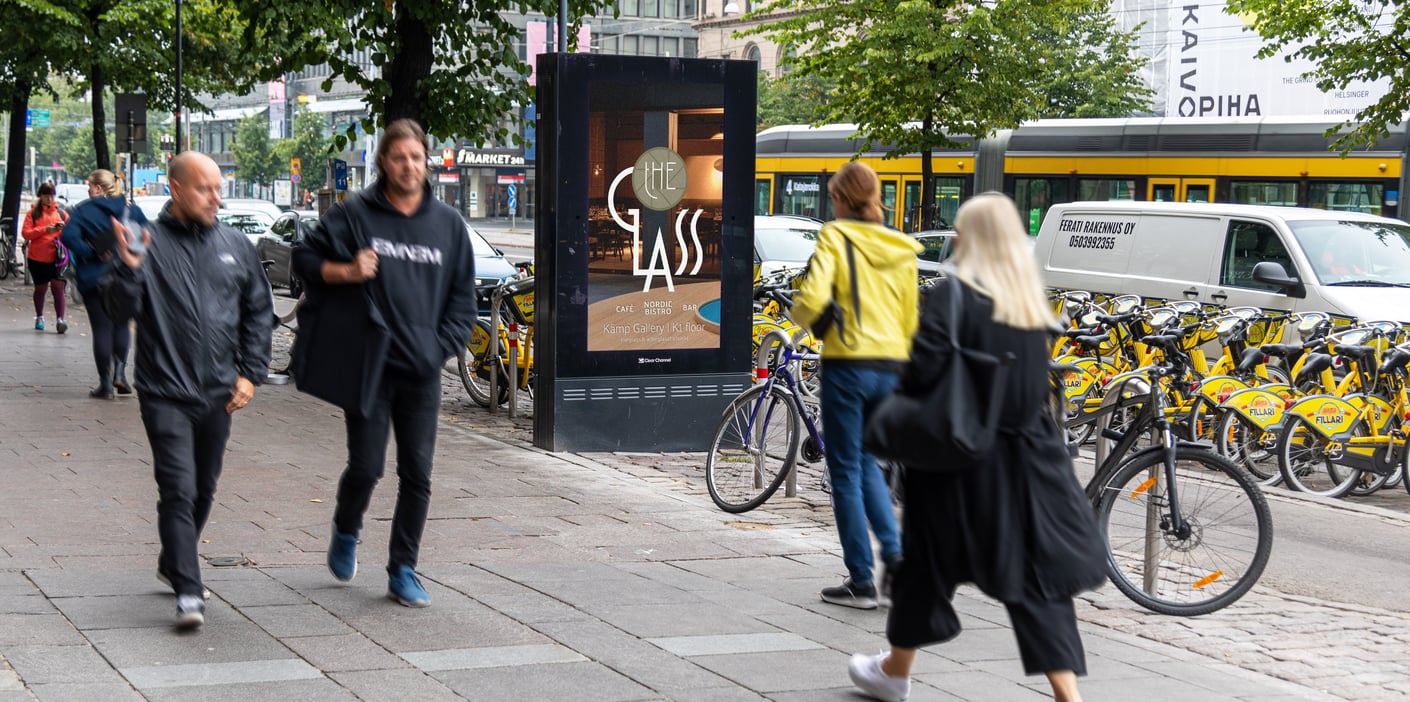 Etäisyyttä mittaava ulkomainoskampanja koitui menestyksekkääksi