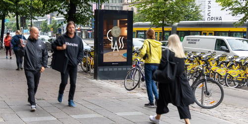 Etäisyyttä mittaava ulkomainoskampanja koitui menestyksekkääksi