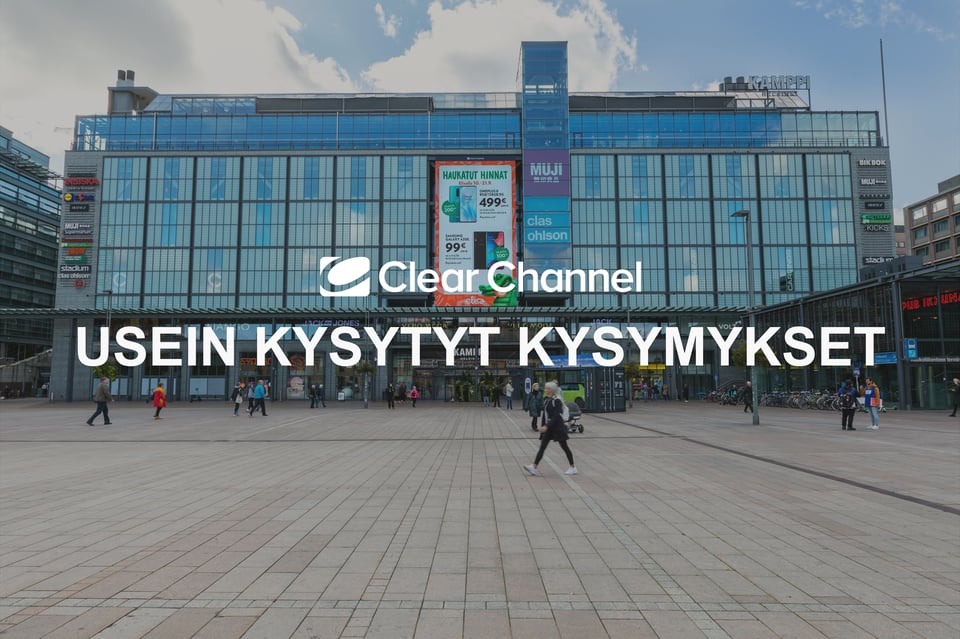 Usein kysyttyä ulkomainonnasta