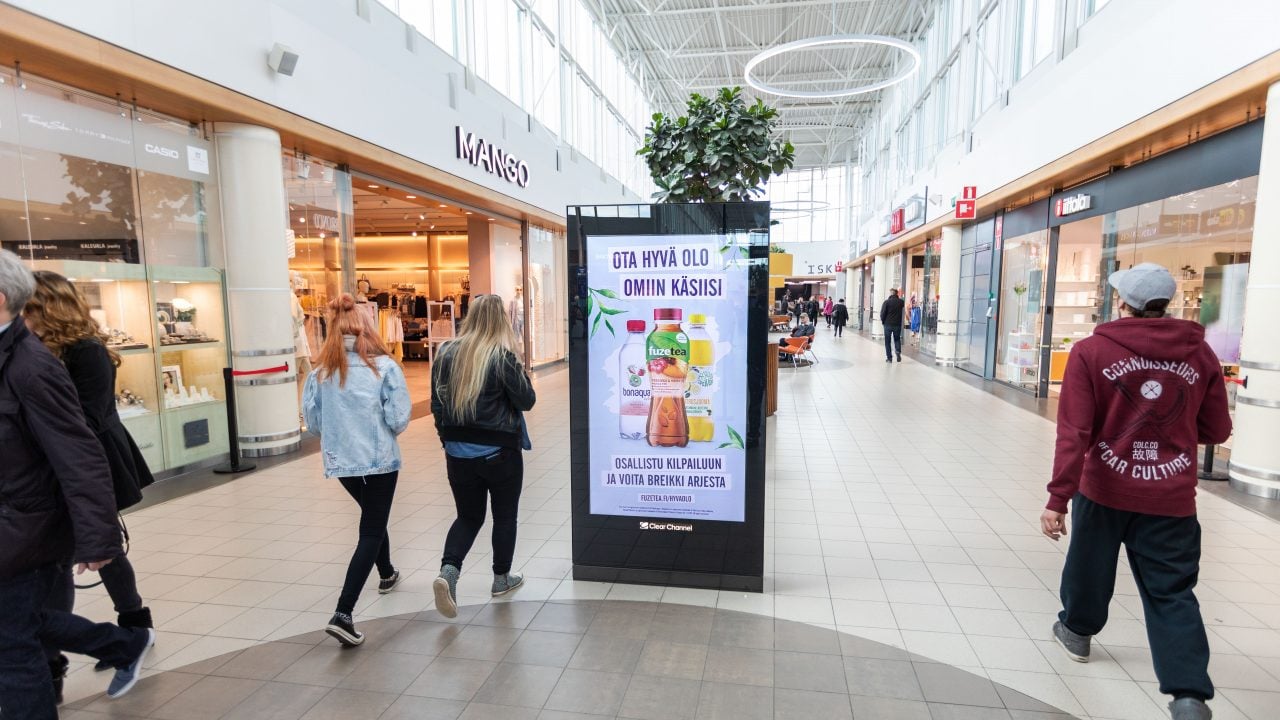 Digitaalinen mainos — shopping digital