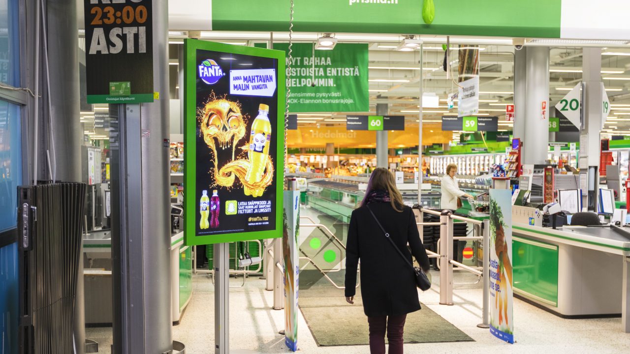 Digitaalinen mainos — store digital