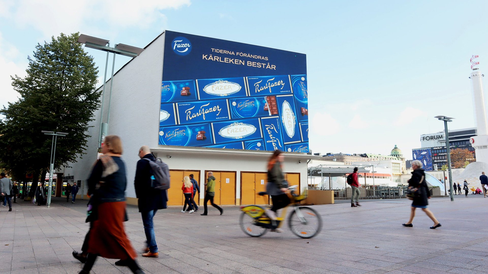 Vaikuttava brändielämys isoilla digitaalisilla mainospinnoilla