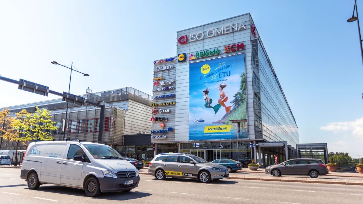 Espoo Iso Omena Banner Spot