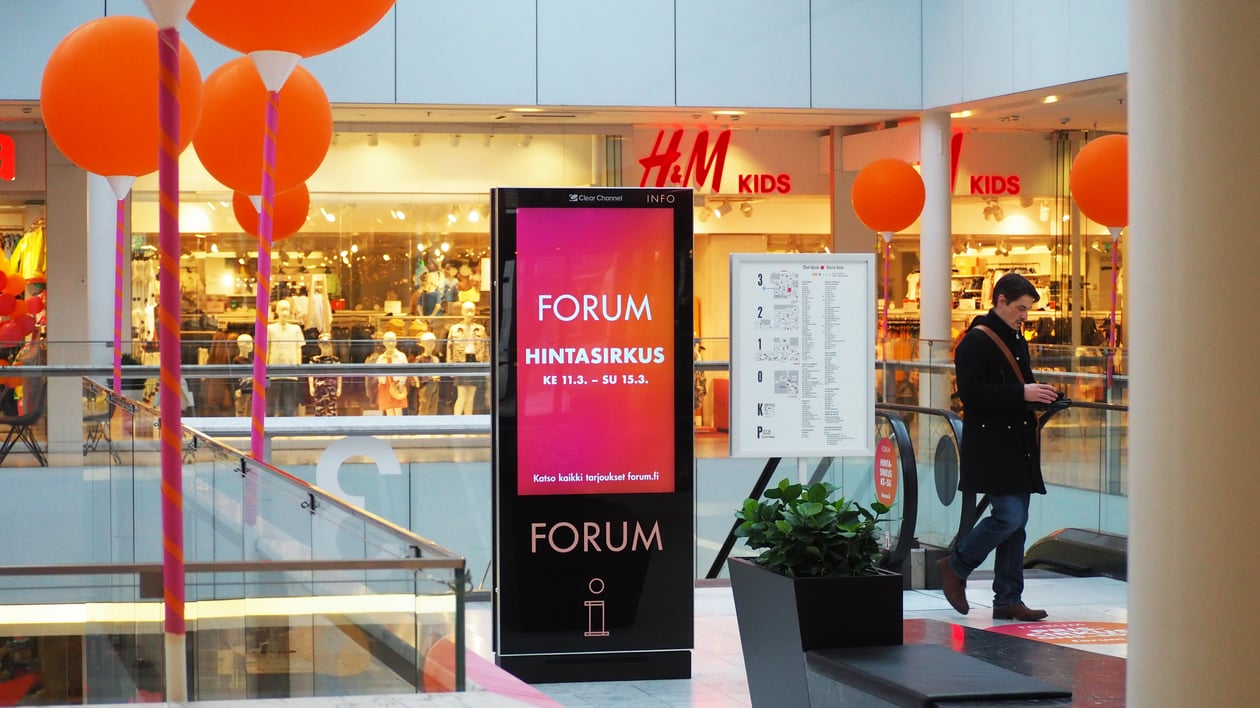 Shopping Digital - Forum Helsinki