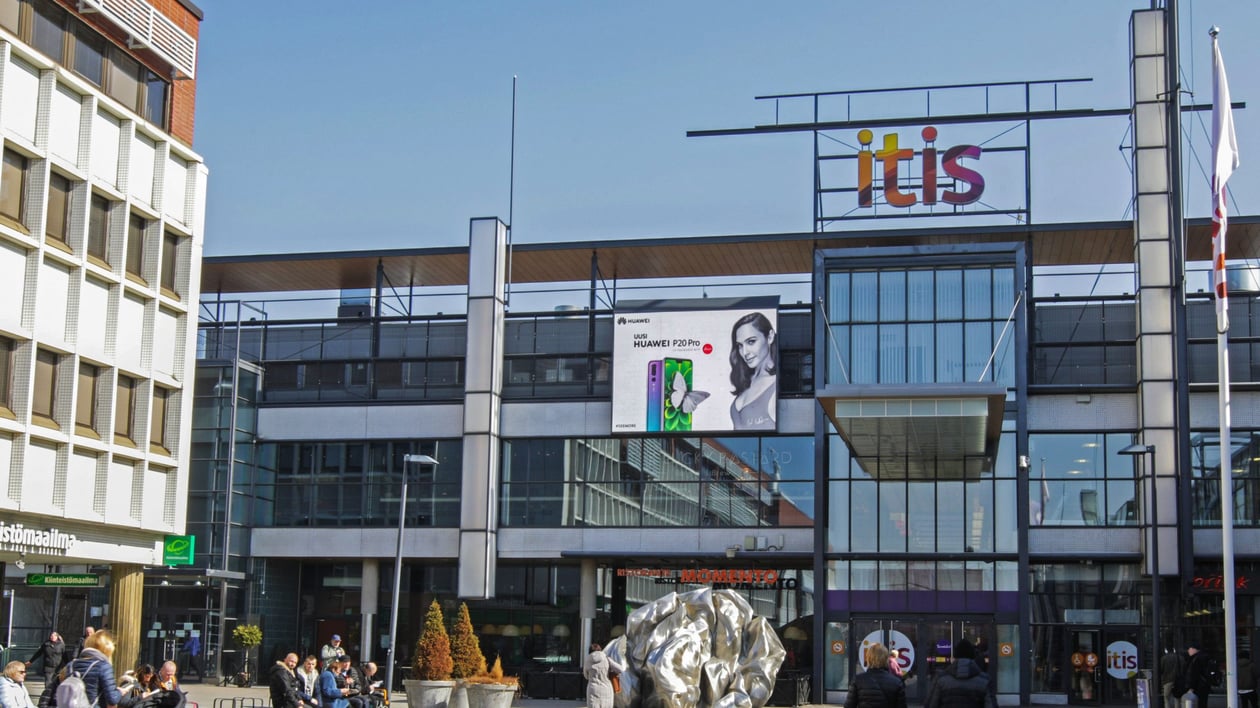 Itis Shopping Wall Tallinnanaukio
