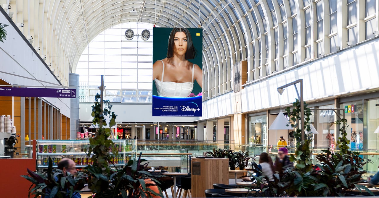 the walt disney company nordic_shopping wall itis_2022